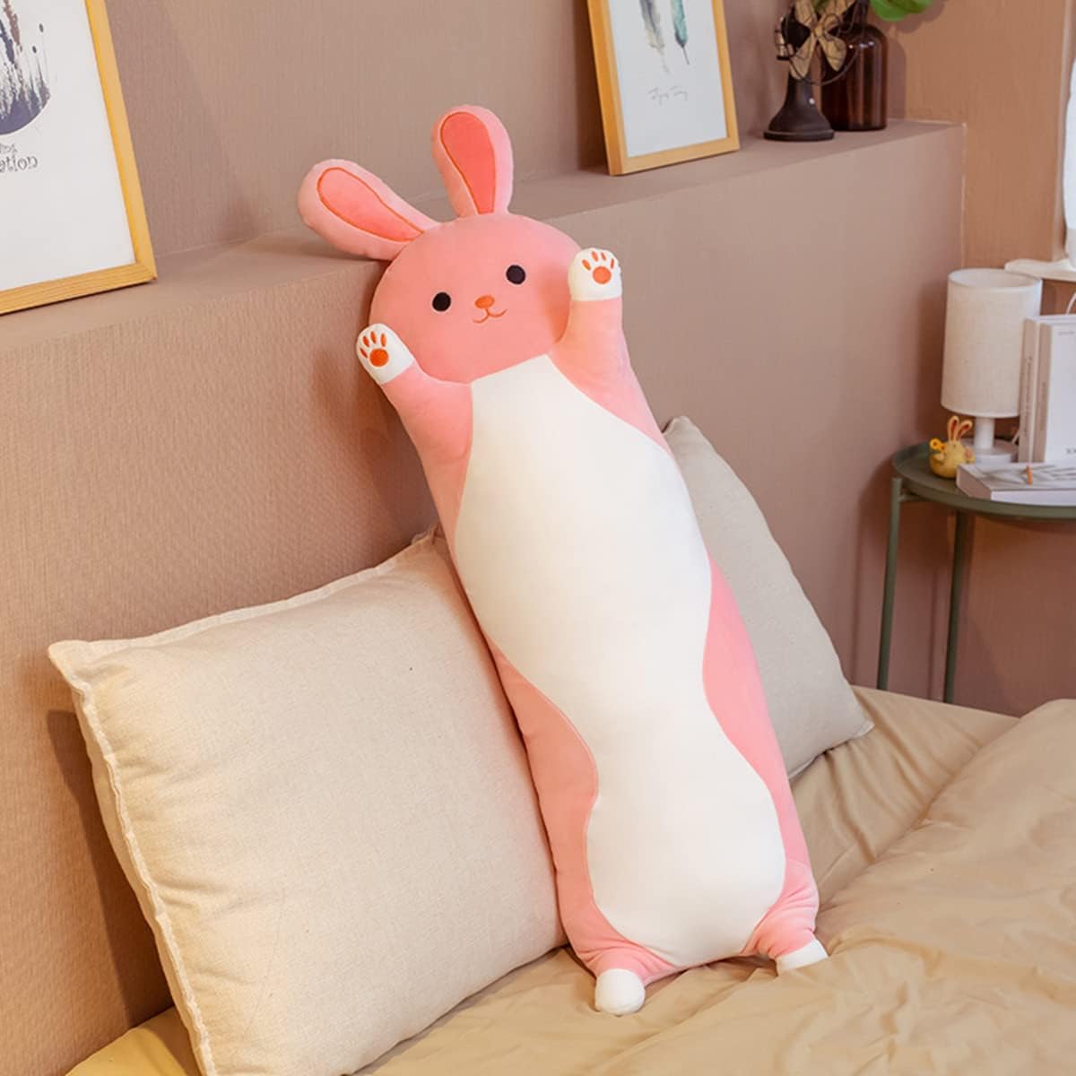 Rexinc Animales de peluche de conejo gigante de 37.40 pulgadas, alm...