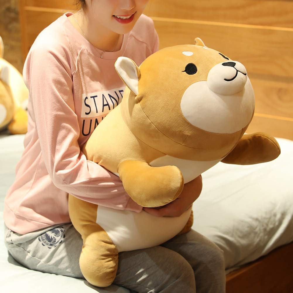 ERDAO Shiba Inu - Almohada de peluche, suave juguete de peluche de...
