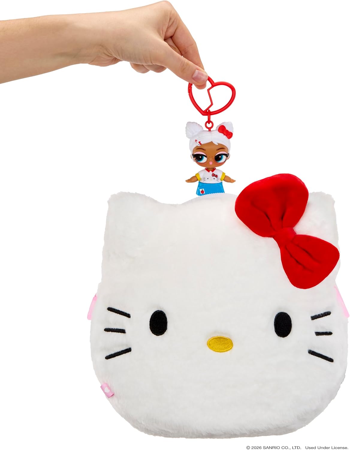 LOL Surprise Loves Hello Kitty and Friends - Peluche reversible gra...