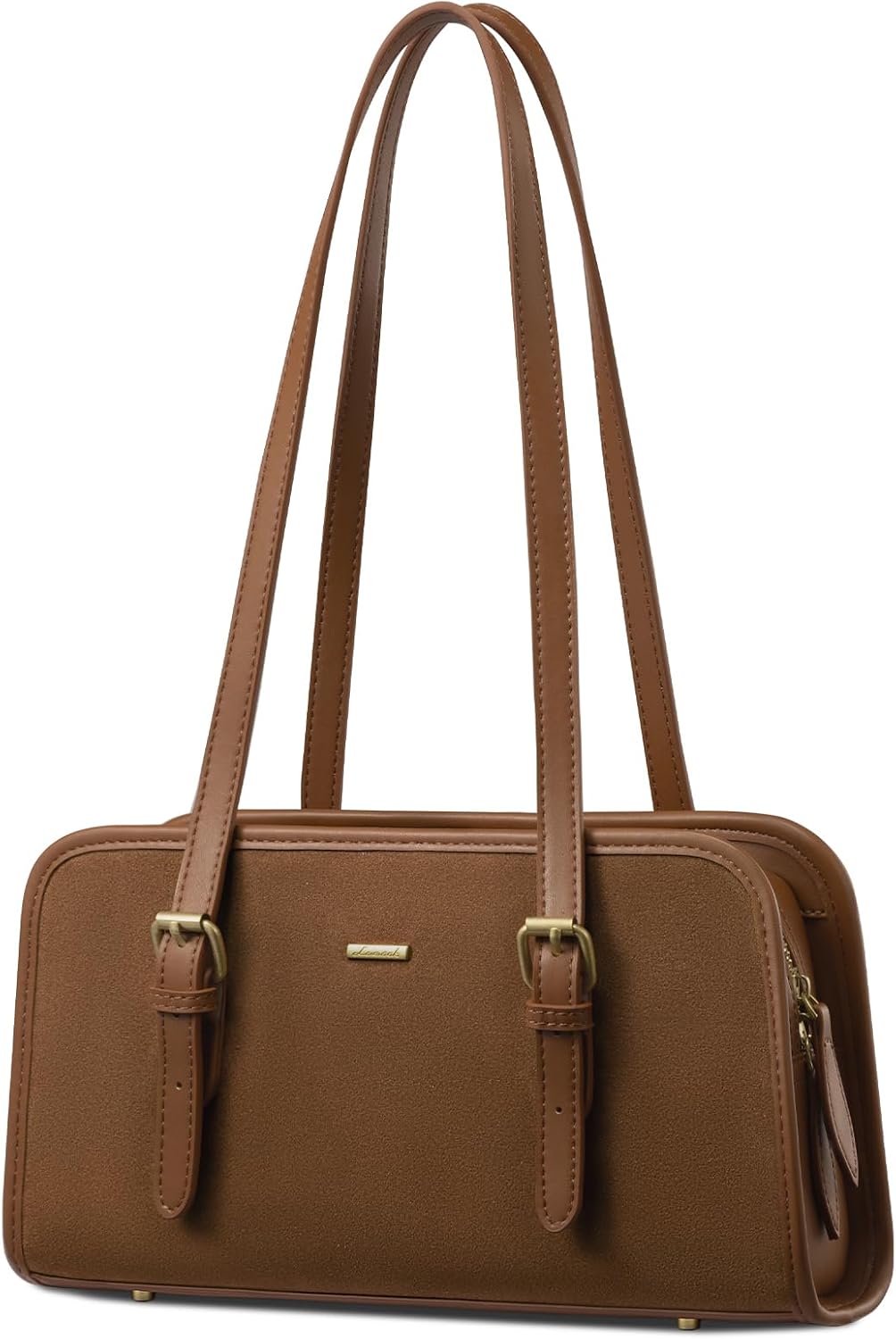 LOVEVOOK Bolso de hombro con cremallera oscilante, monederos pequeñ...
