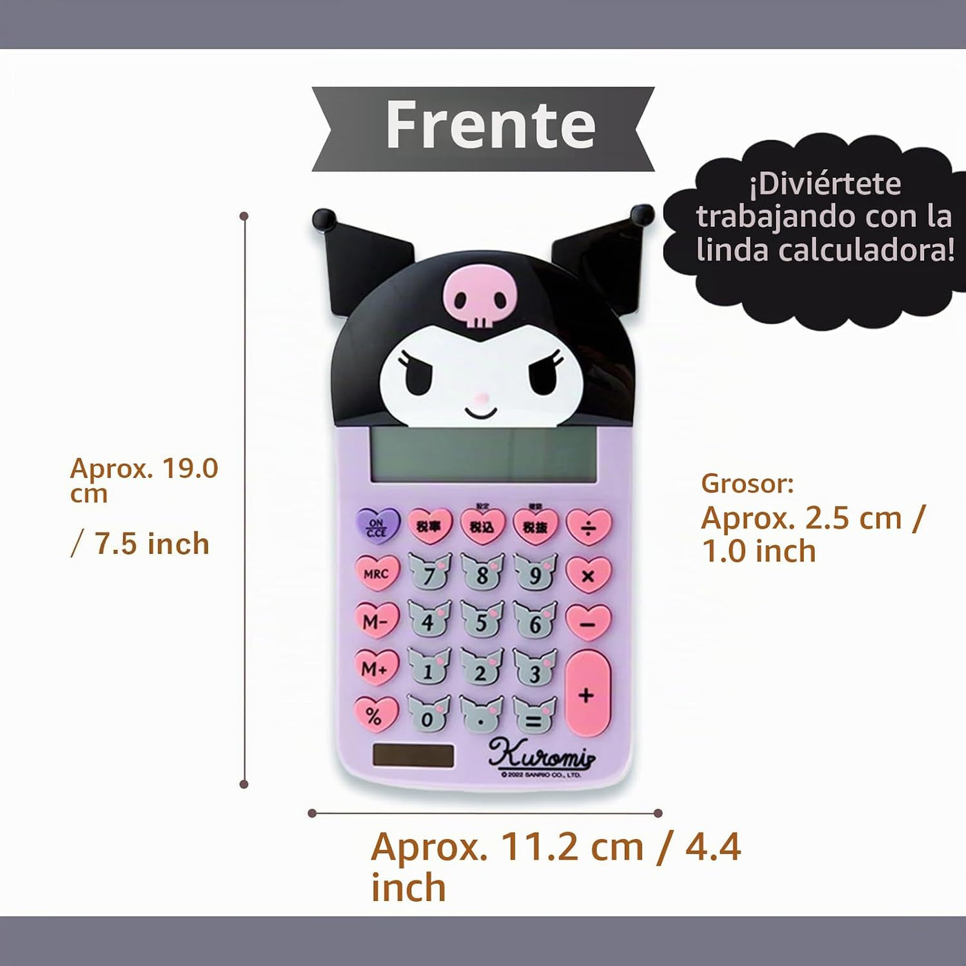 SanrioOriginal Calculadora en forma de cara (importación de Japón)...