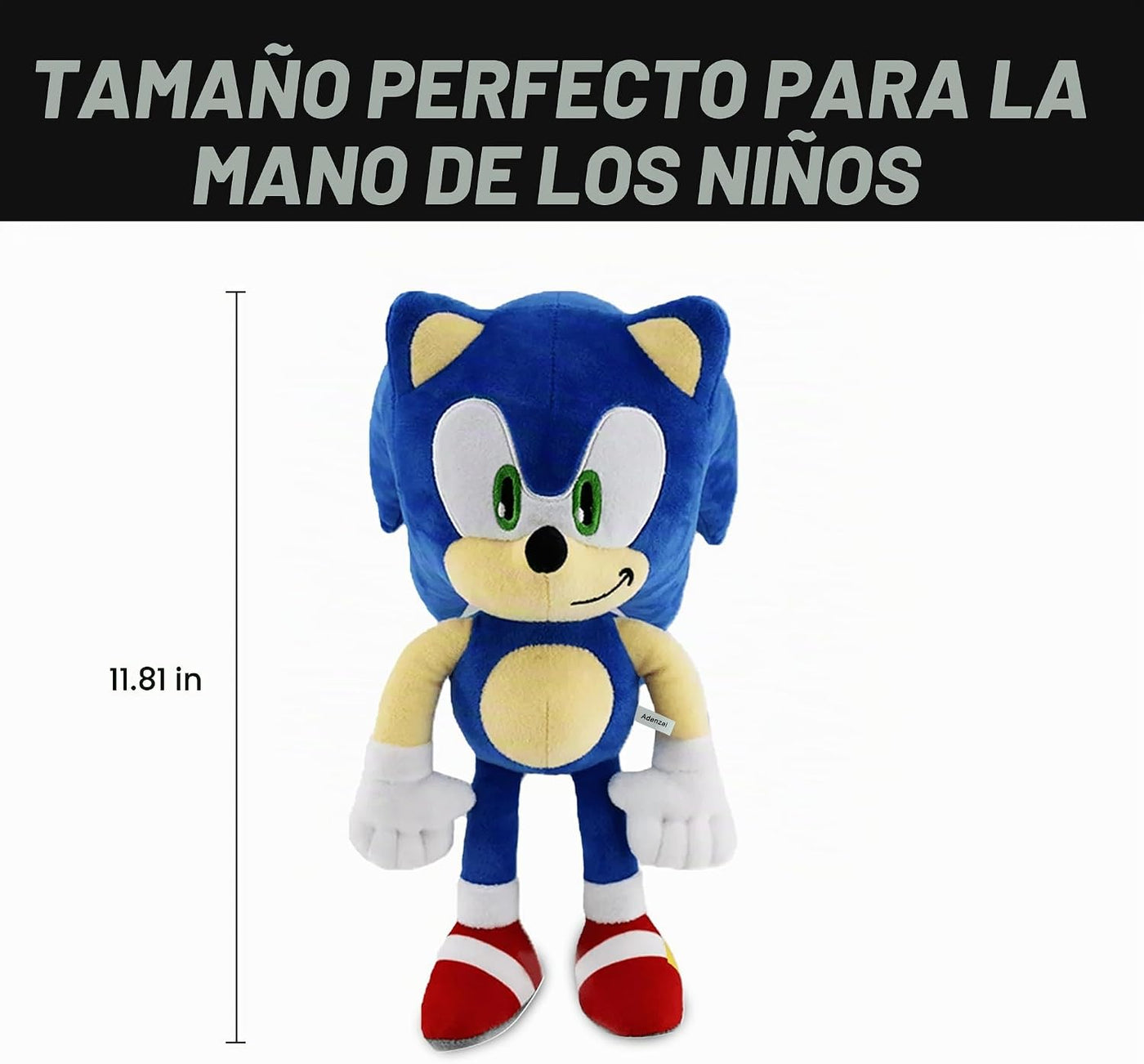 Adenzai Figuras de peluche de animales de peluche (azul)