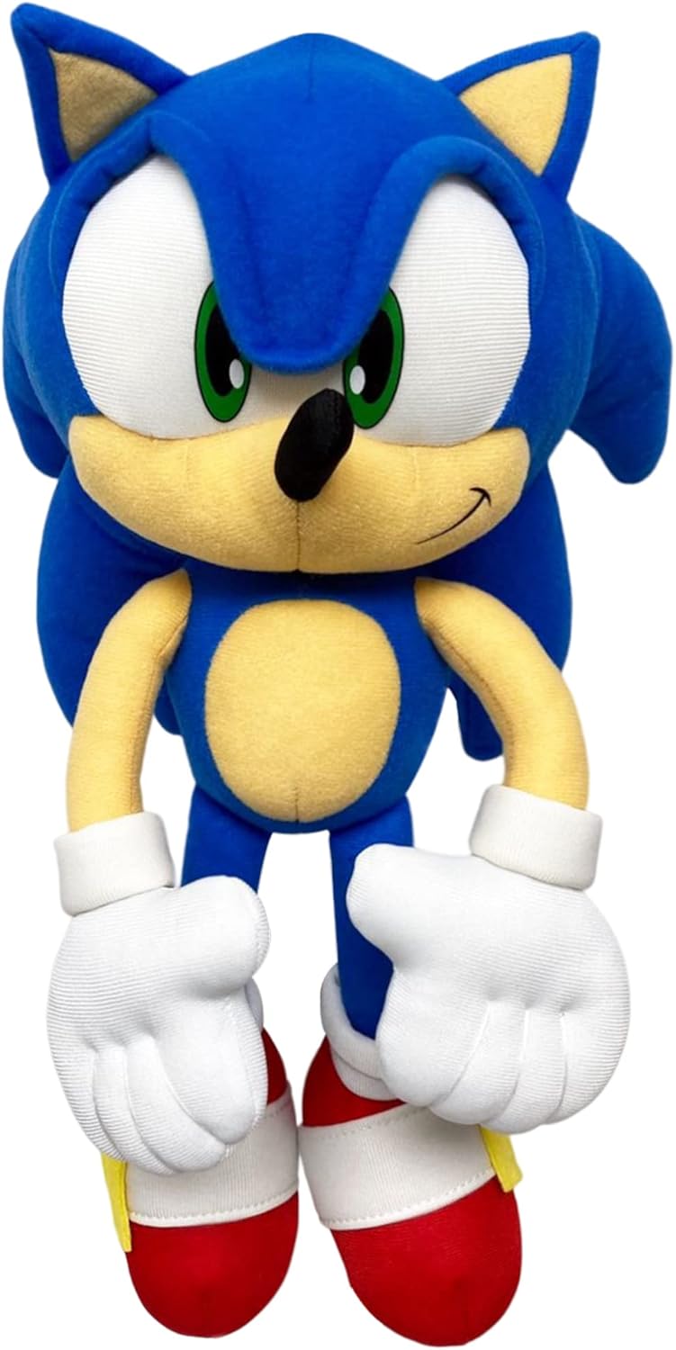 Peluche con relleno de felpa Sonic GE animación GE-52749 Sonic The...