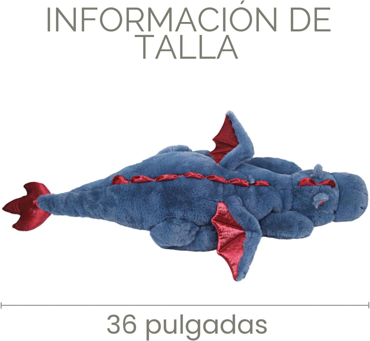 ARELUX - Almohada de animales de peluche grande de 36 pulgadas, lin...