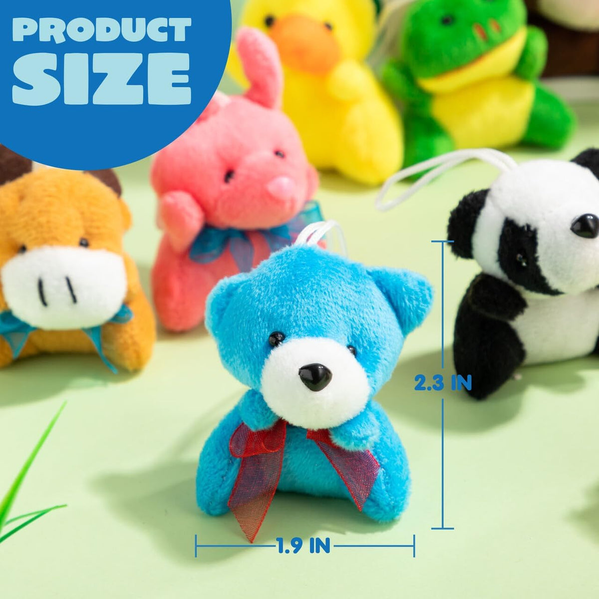 JOYIN Paquete de 36 mini juguetes de peluche de animales surtidos (...