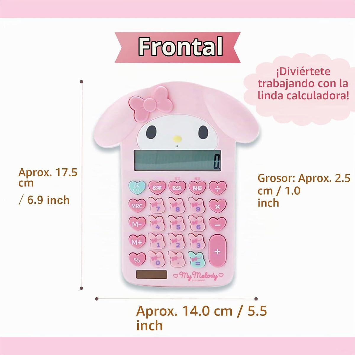 SanrioOriginal Calculadora con Forma de Cara (Importación de Japón)...
