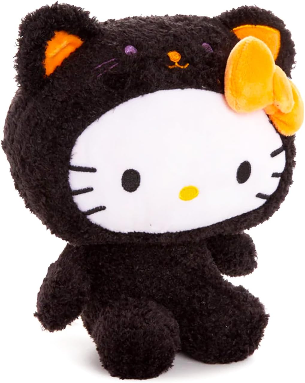 Sanrio Hello Kitty - Juego de peluche de gato negro para niñas, paq...