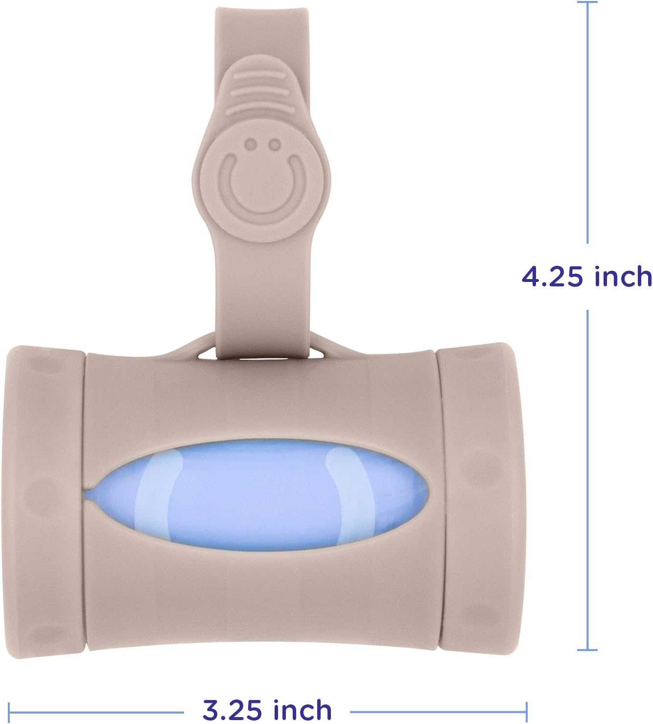 Ubbi Bolsa retráctil para viajes con dispensador, accesorio de bols...