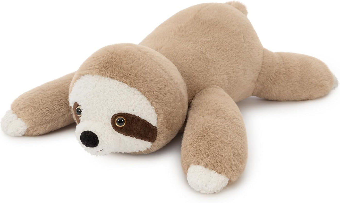 Tezituor Animales de peluche de perezoso de 2 libras, juguete grand...