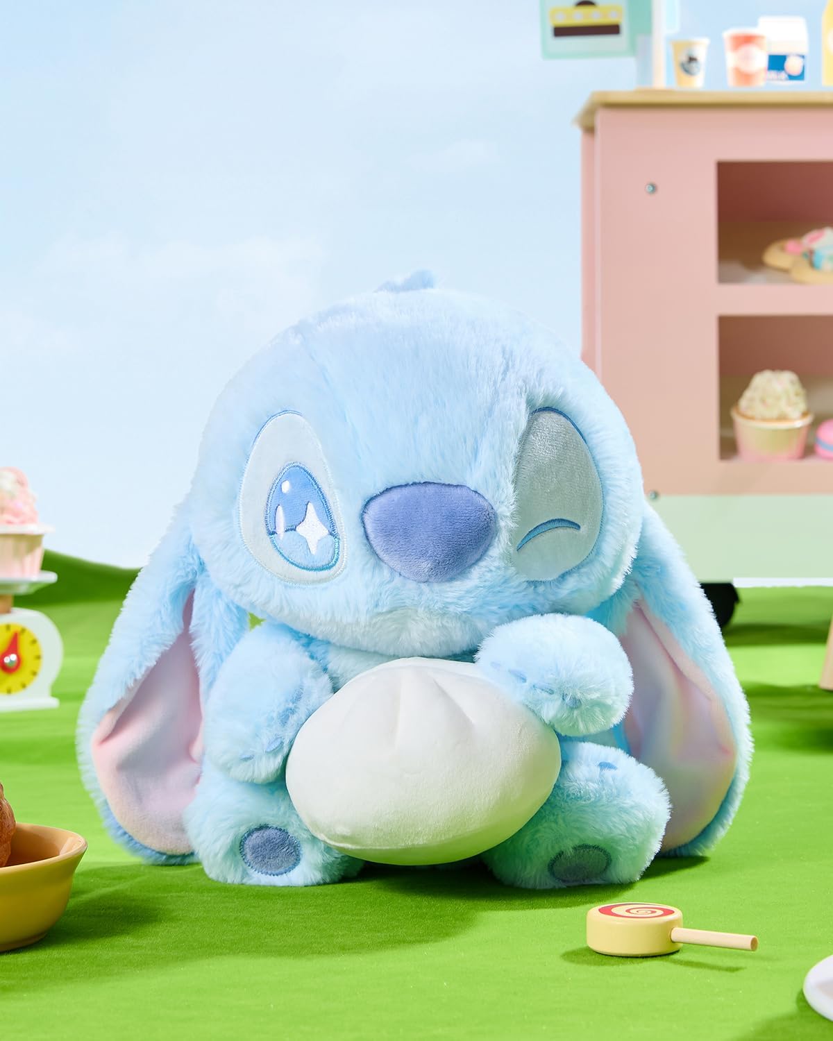 Disney Lilo and Stitch - Colección de la serie de comida de peluche...