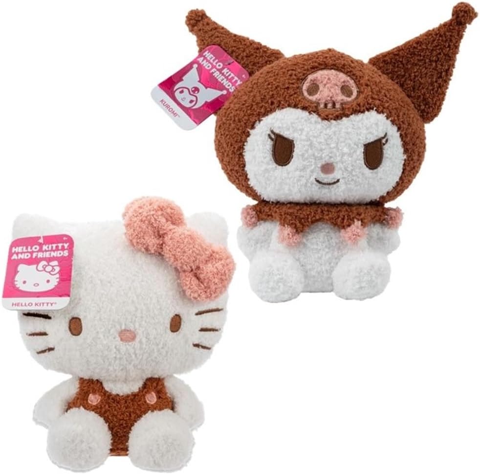 Hello Kitty and Friends - Paquete de 2 peluches de 8 pulgadas, Hell...
