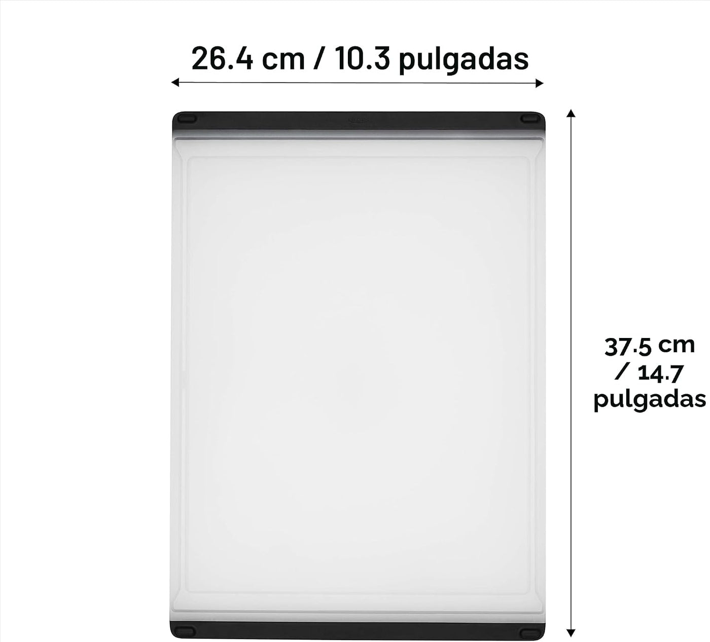 OXO Good Grips - Tabla de cortar de plástico con agarre cómodo | Pr...