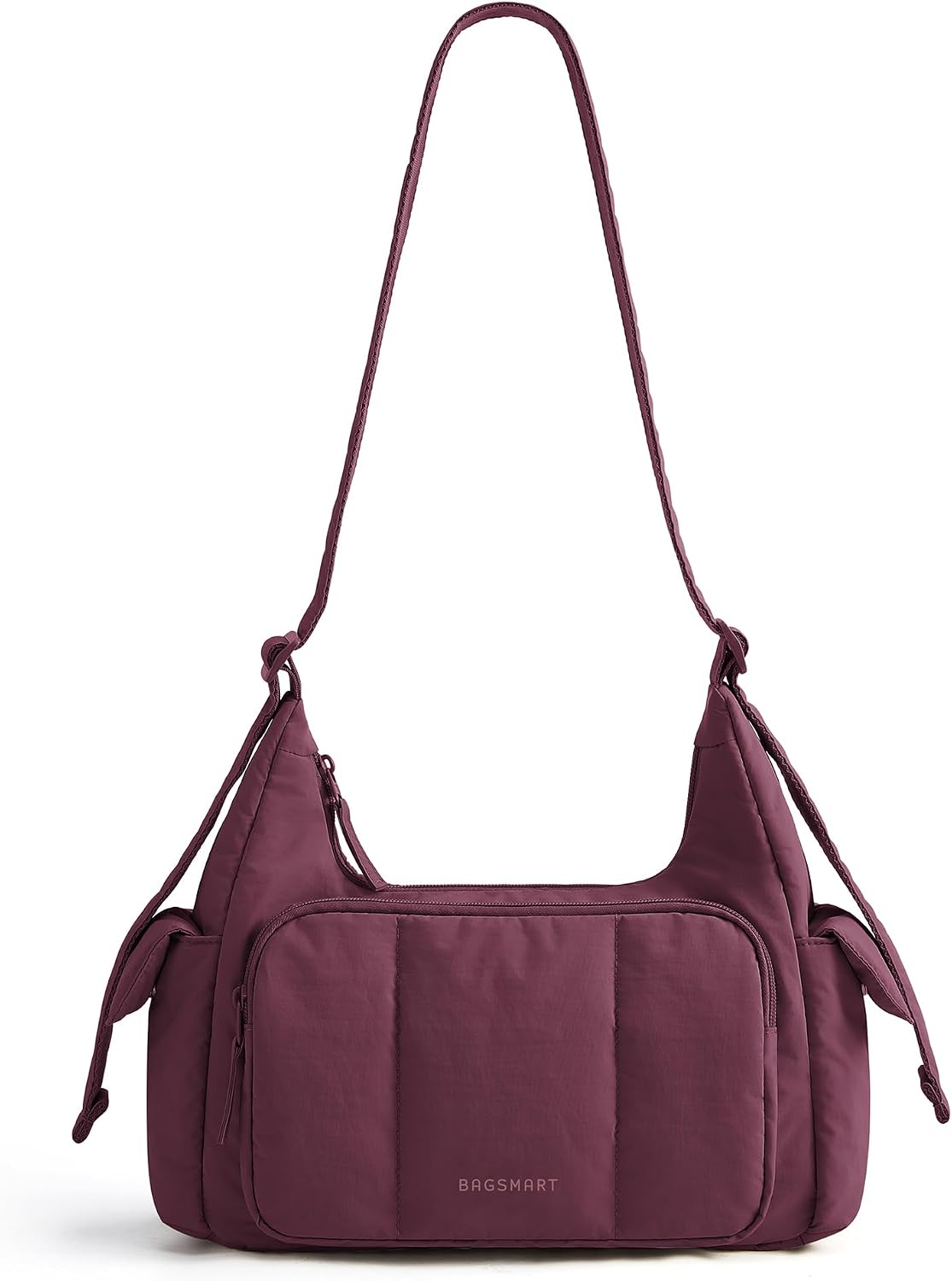 BAGSMART Bolso cruzado para mujer, bolso hobo ligero de 6 litros pa...