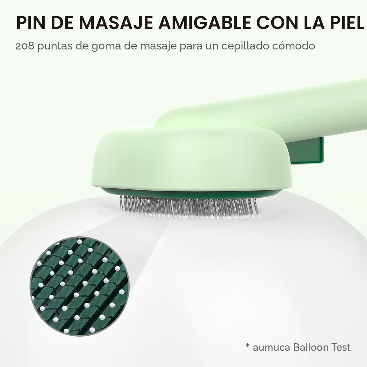 Aumuca Cepillo para Gatos - Pelo Largo/Corto