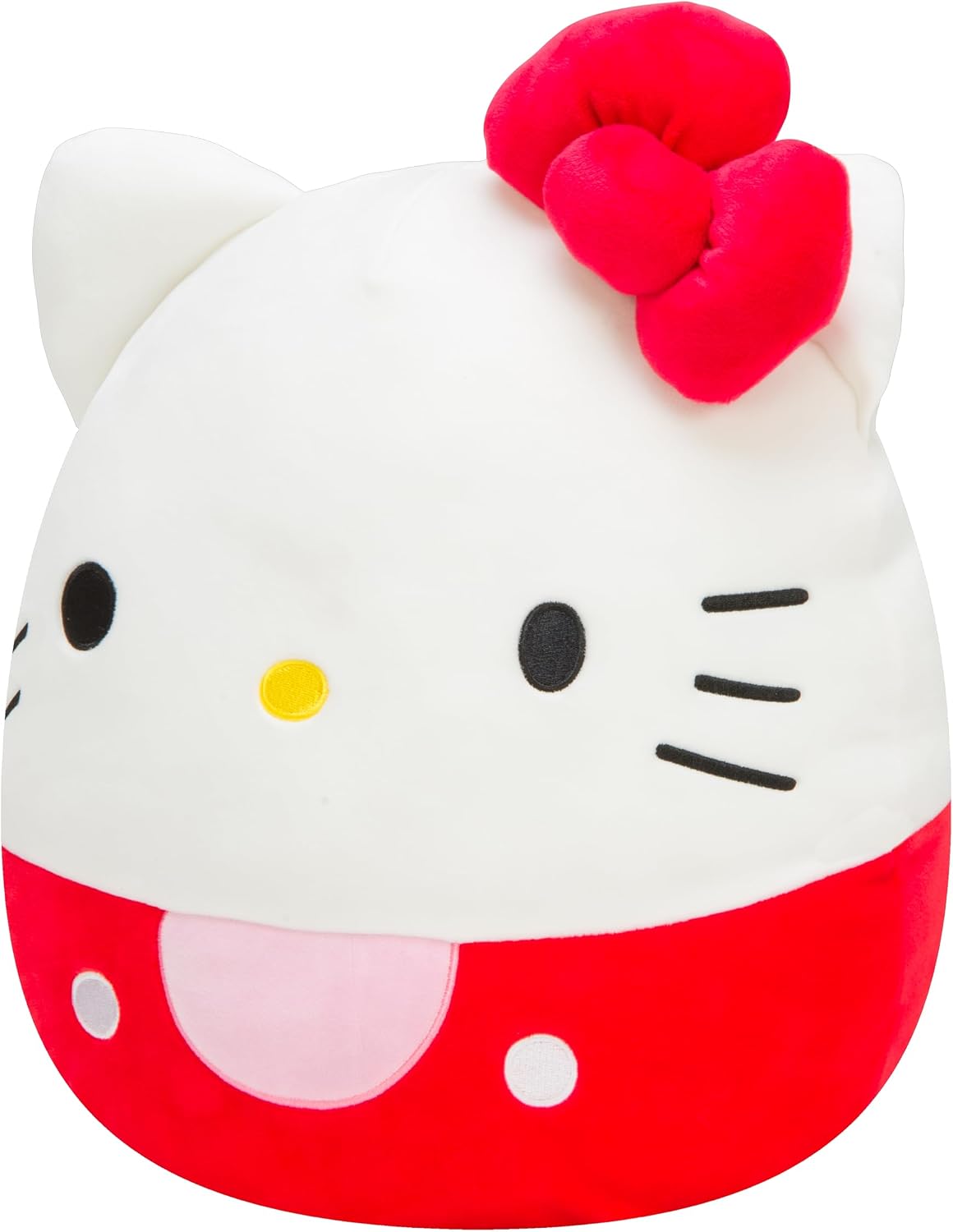 Squishmallows Original Sanrio Hello Kitty de 14 pulgadas en overol...