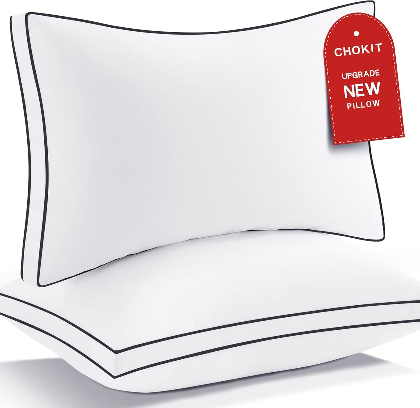Almohadas Premium de Tamaño Queen, Juego de 2, Almohadas de Cama de...