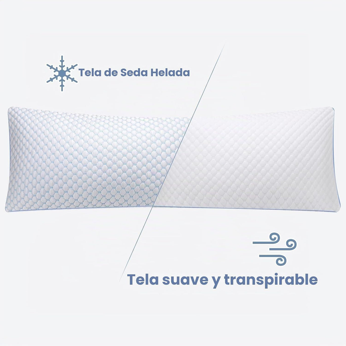 OSBED Almohada corporal de espuma viscoelástica triturada | Soporte...