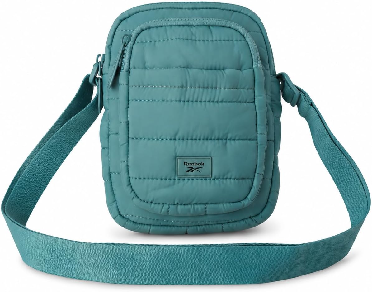 Reebok Bolsos cruzados para mujer, bolso ligero para teléfono celul...
