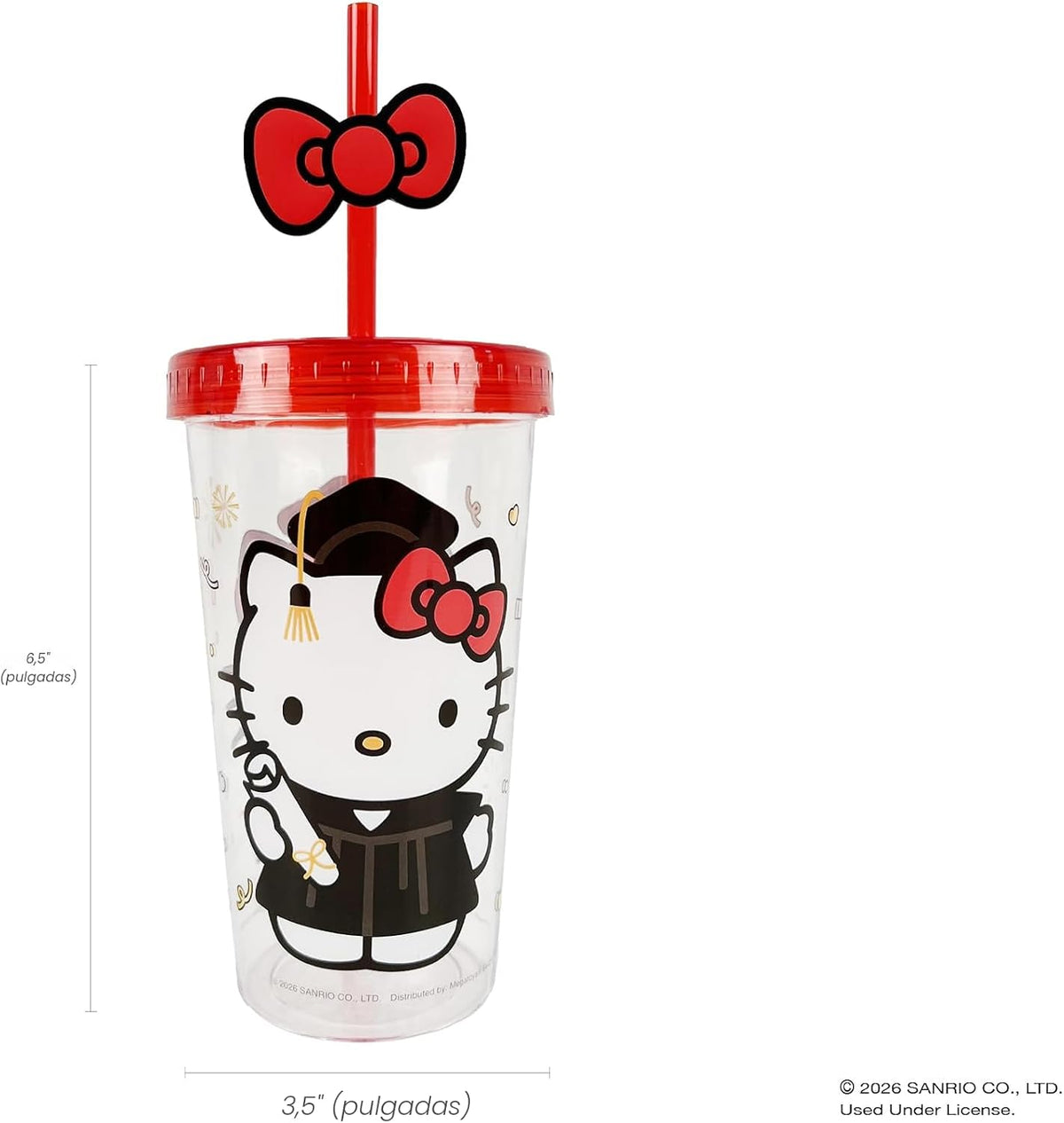 Juego de regalo de graduación de Hello Kitty, con traje de Hello Ki...