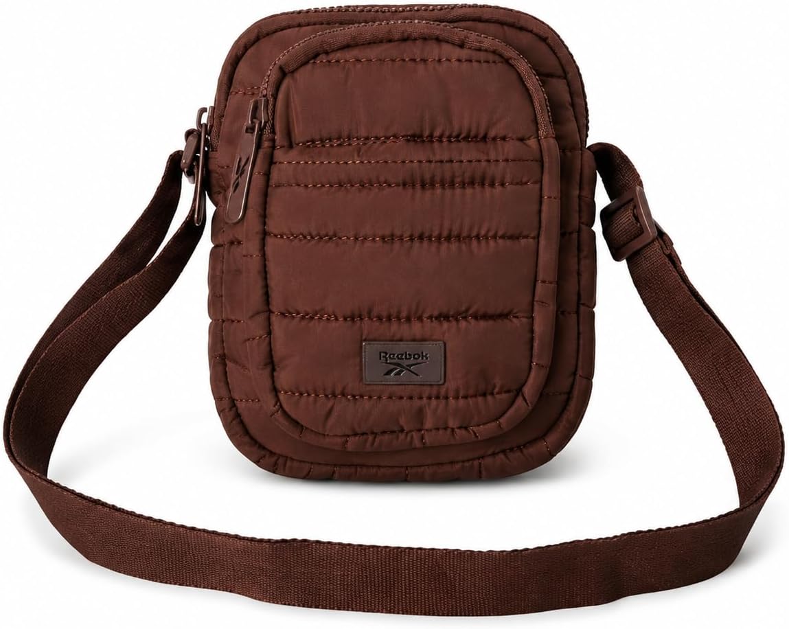 Reebok Bolsos cruzados para mujer, bolso ligero para teléfono celul...