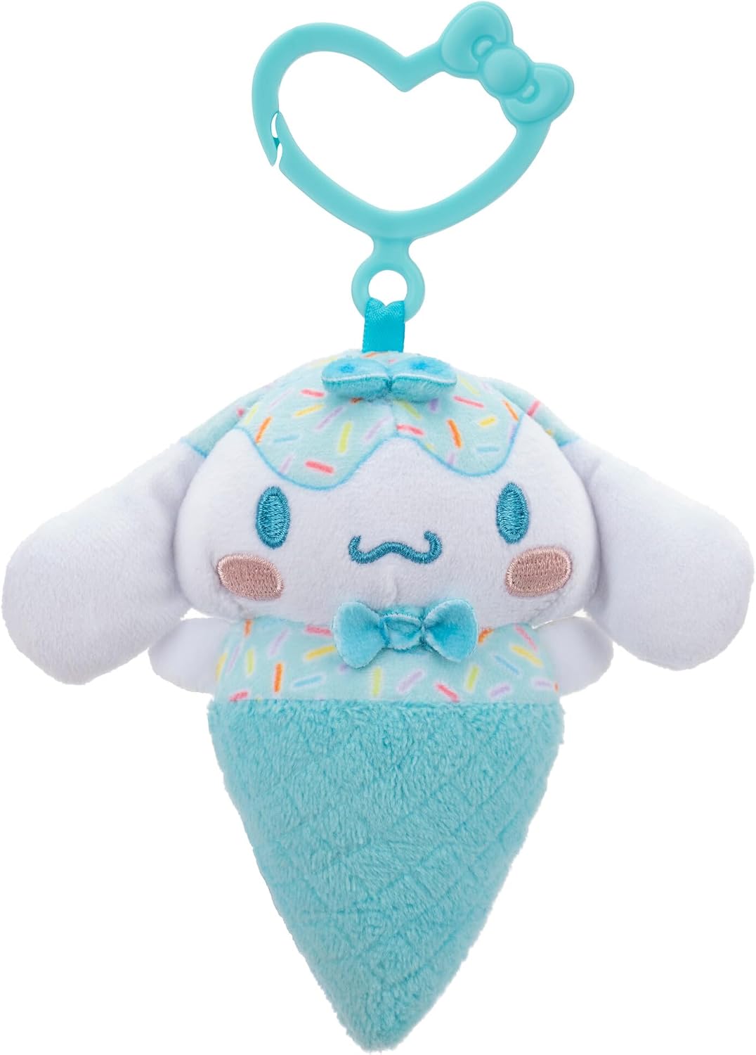 Hello Kitty and Friends - Paquete de 4 peluches con clip de helado...