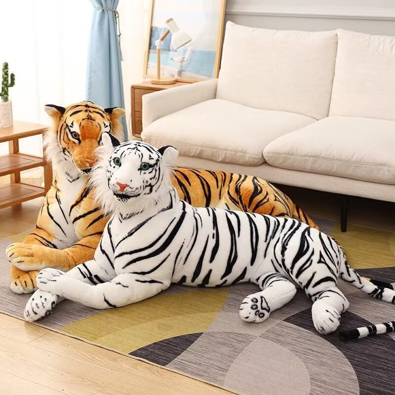 DHXSTSM Juguete de peluche grande de tigre, animal de peluche gigan...