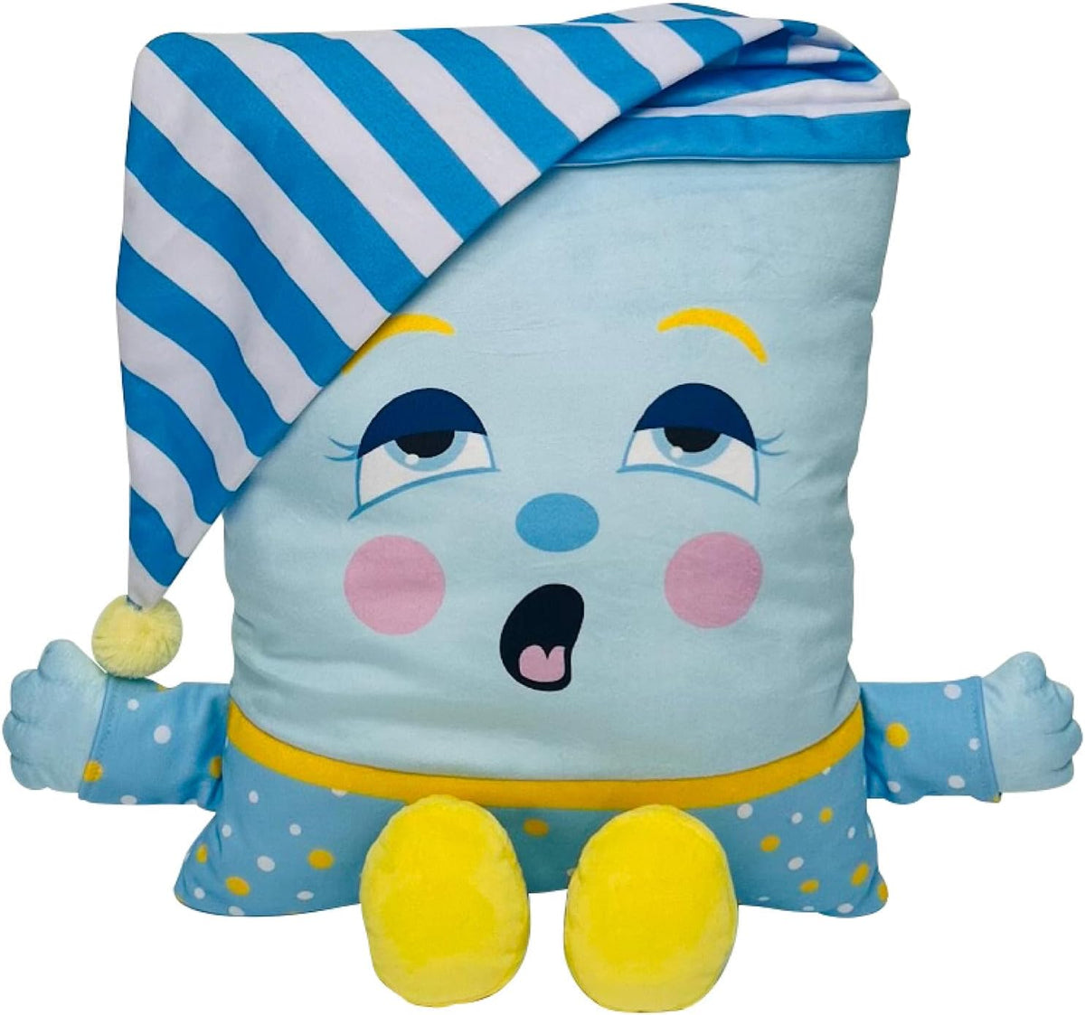 Pillow People: PJ Sandman Plush - Juguete y almohada 2 en 1, amigo...