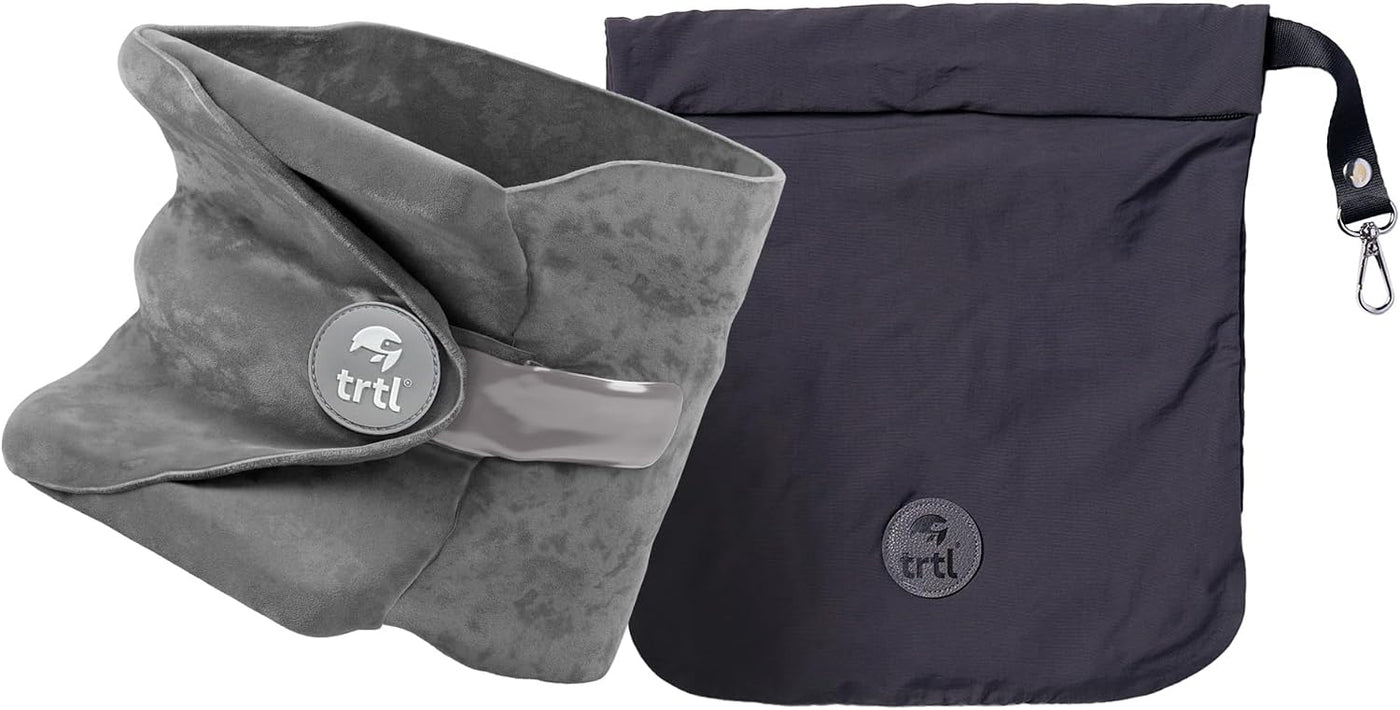 Almohada trtl - Científicamente probada, supersuave, soporte de cue...