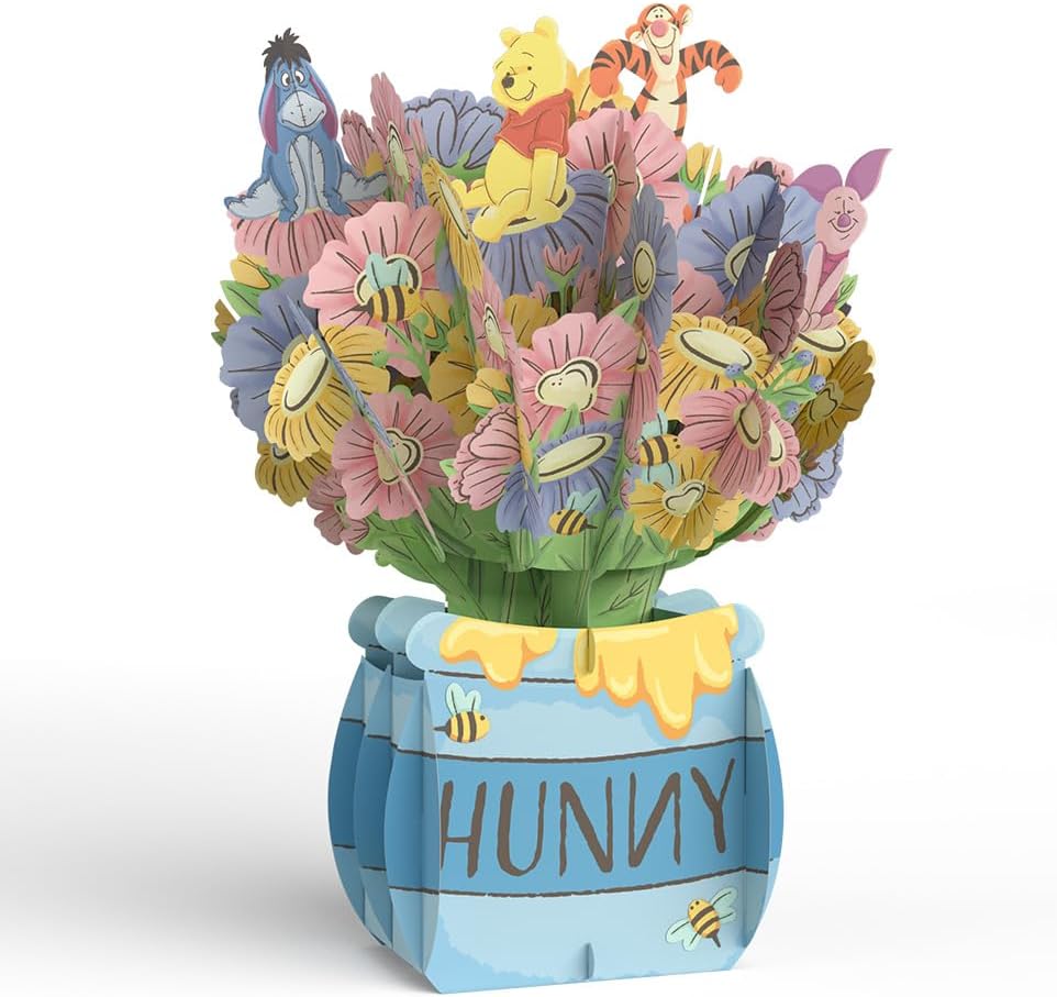 Lovepop Ramo de flores emergentes de papel de Winnie the Pooh de Di...