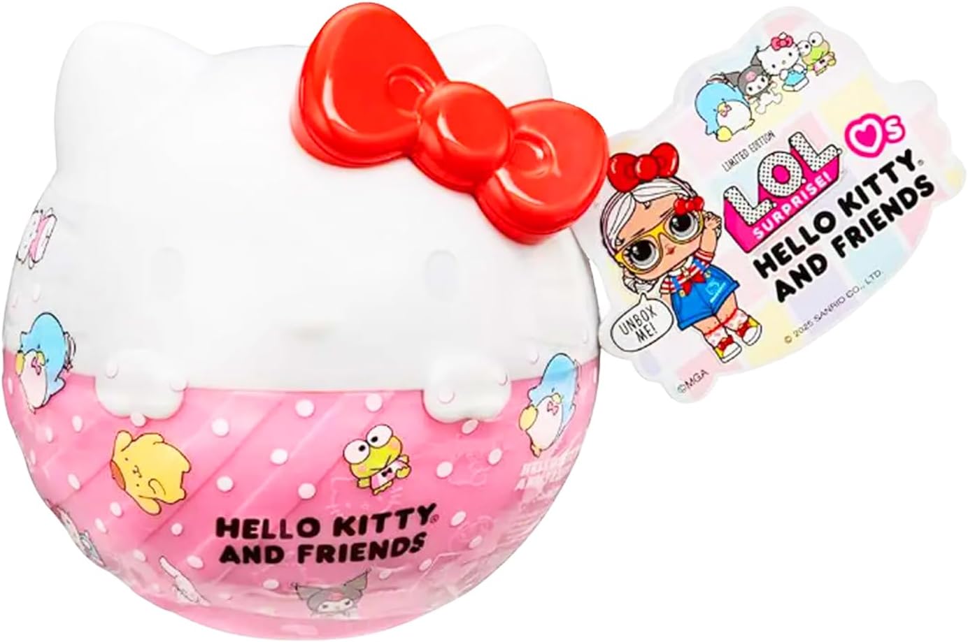LOL Surprise - Juego de muñecas Hello Kitty para niñas, el paquete...