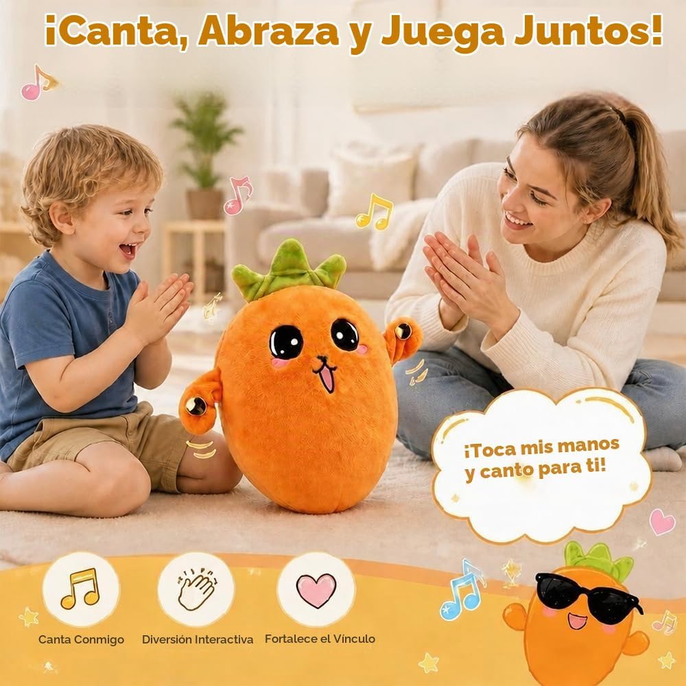 EASYFORALL Juguetes sensoriales musicales Juguete de peluche musica...