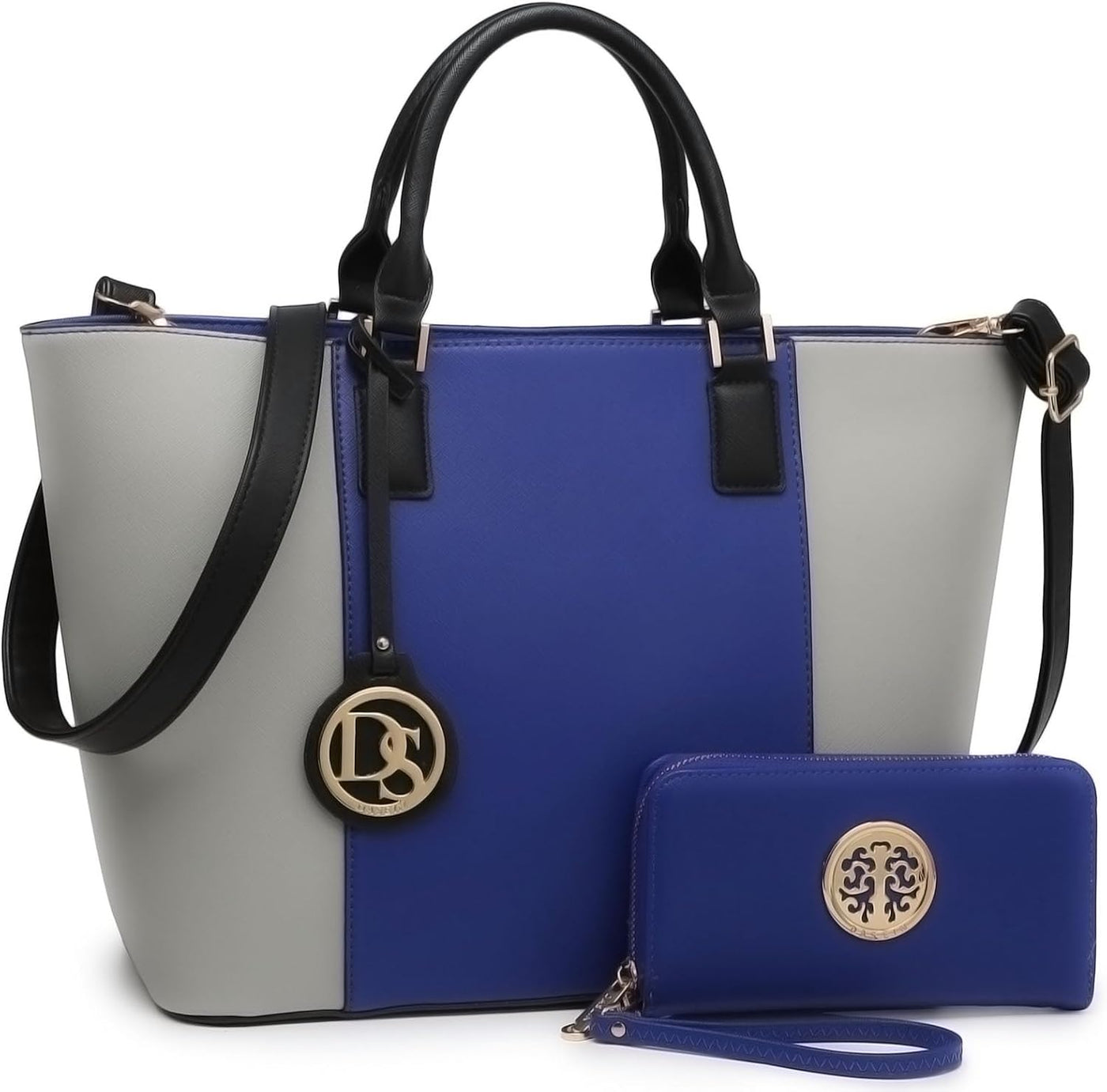 Dasein Women's Handbag, Large Shoulder Tote Bag, Satchel Purse | wi...