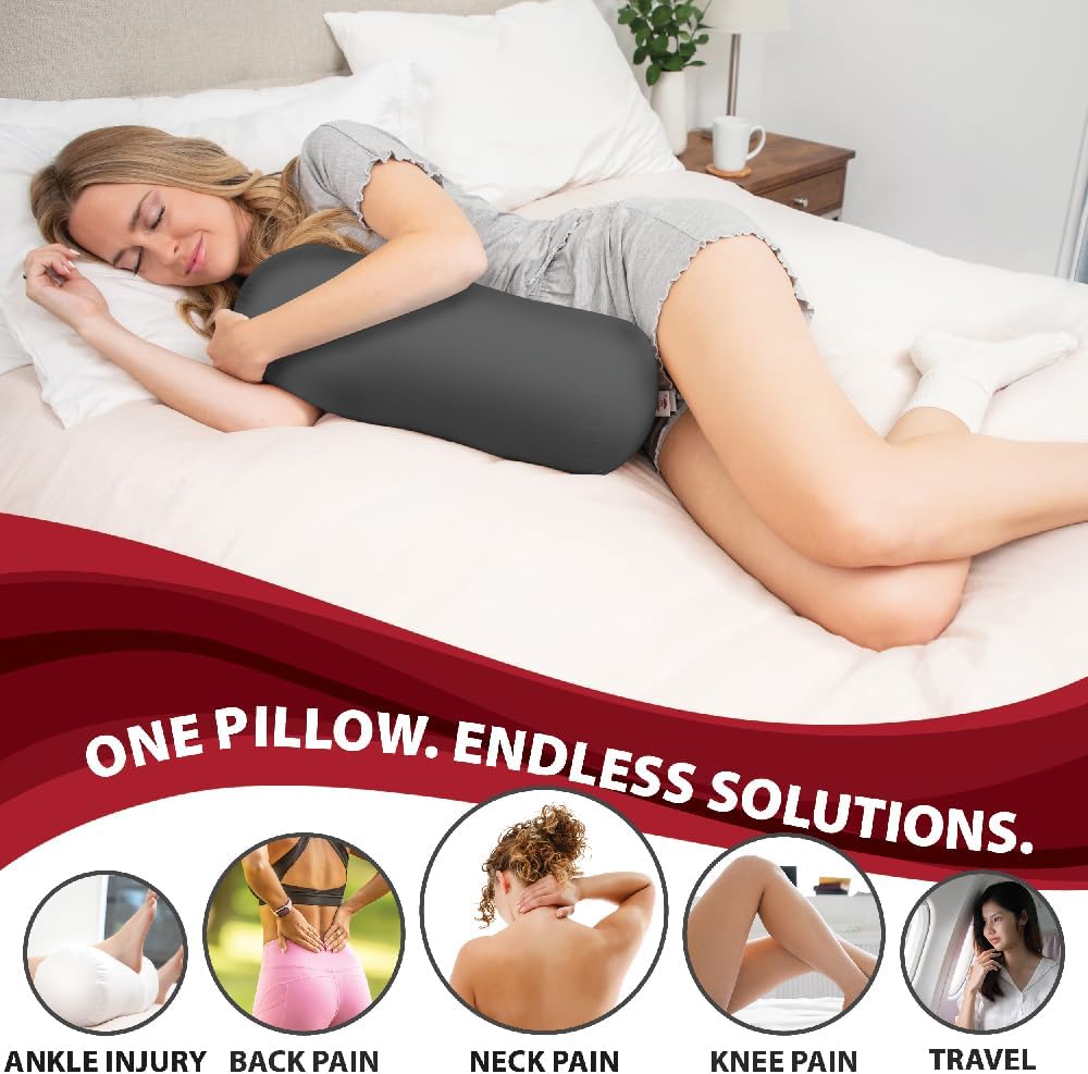 Almohada de refuerzo ortopédica enrollable Jackson de Core Products...
