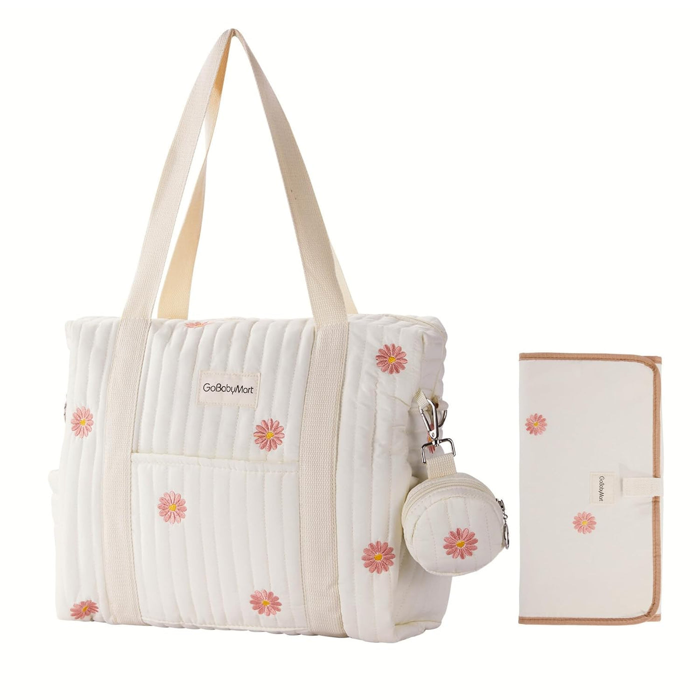 GOBABYMART Set de 3 Bolsos de Pañales, Bolsa Hospitalaria para Part...