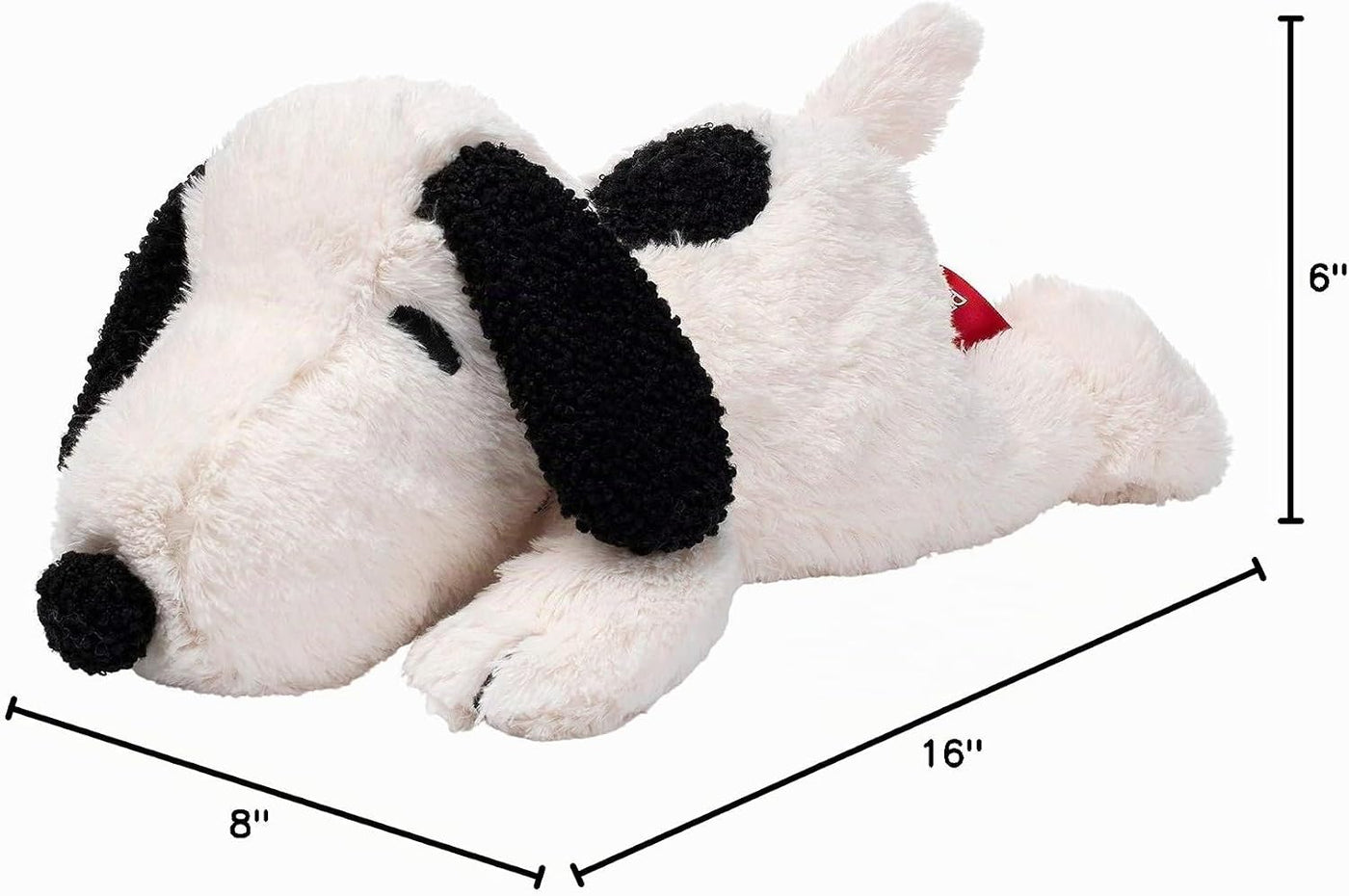 Lambs & Ivy Snoopy Clásico Peluche Blanco Juguete de Peluche -...