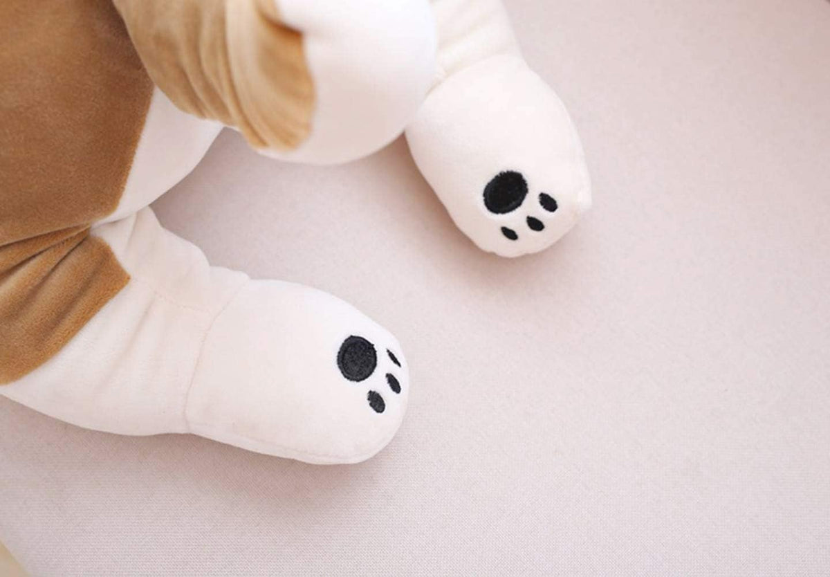 Peluche Shiba Inu de 30 pulgadas, animales de peluche gigantes para...