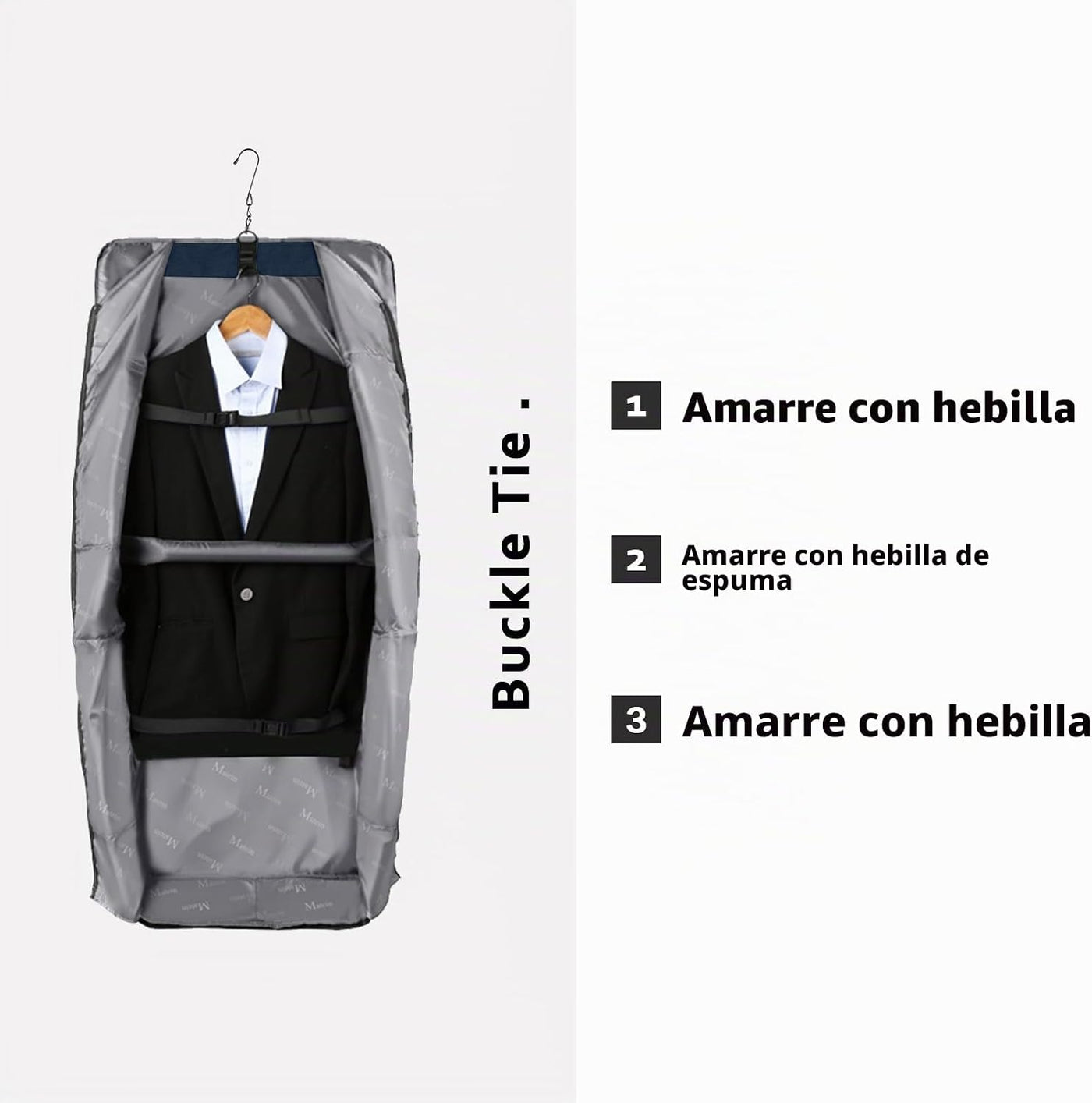 MATEIN Bolsas para Ropa de Viaje, Bolsa Grande Convertible de Equip...