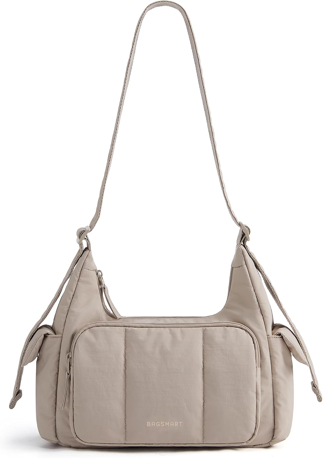 BAGSMART Bolso cruzado para mujer, bolso hobo ligero de 6 litros pa...