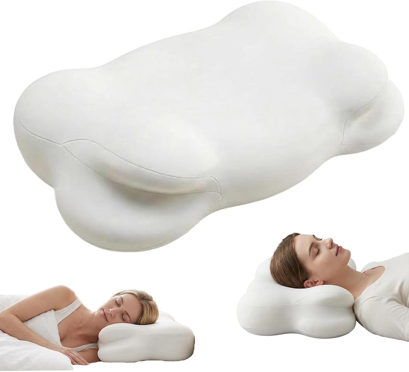 TGAHY Almohada Cloud de espuma viscoelástica ergonómica para el cue...