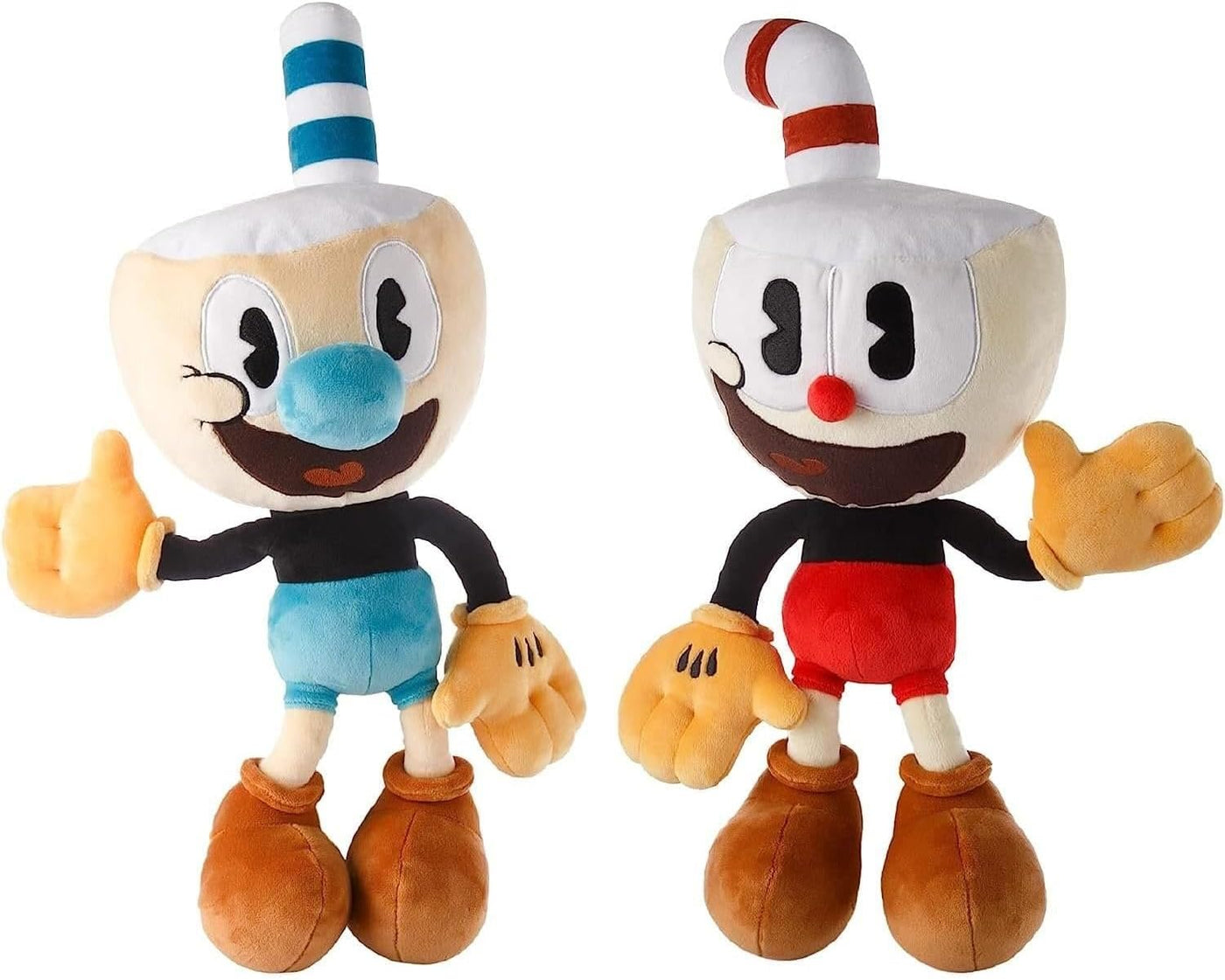 Paquete Cuphead & Mugman de 15 pulgadas, juguete de peluche, mu...