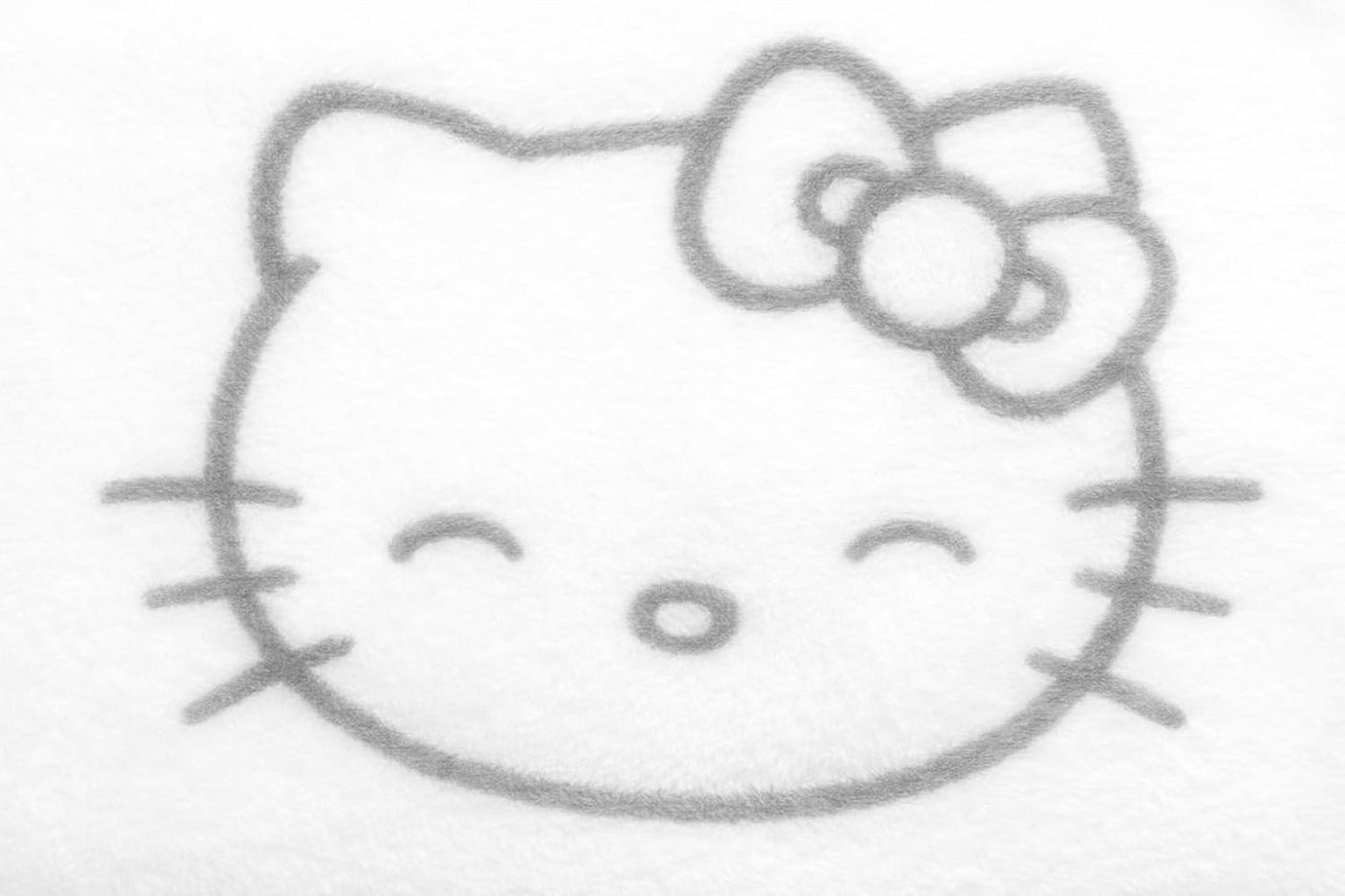 Jay Franco & Sons, Inc. Hello Kitty - Manta de felpa, color bla...
