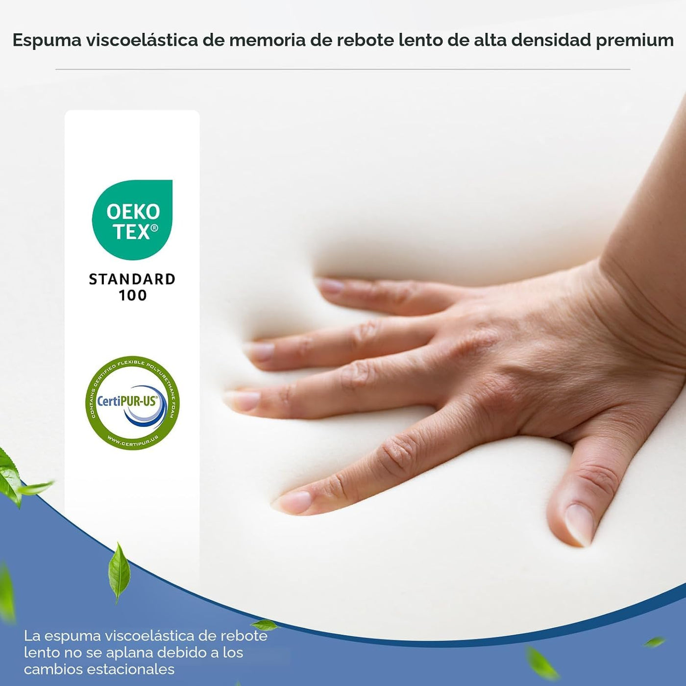 Zmarthumb Almohada Cervical Ergonómica para Soporte del Cuello, Alm...