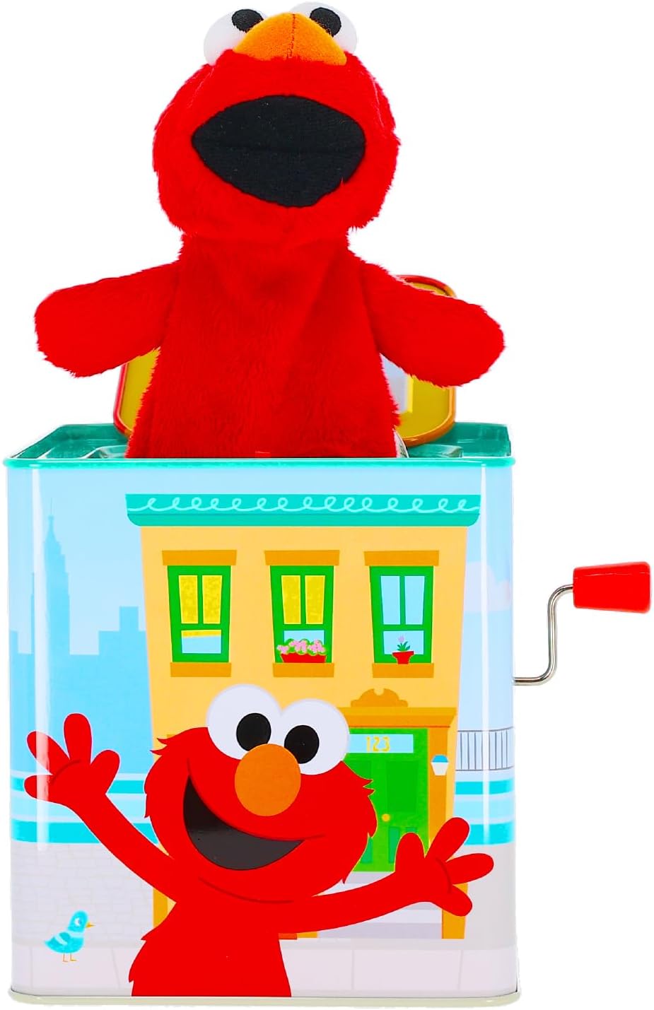 Kids Preferred Sesame Street Jack in the Box - Juguete de peluche d...
