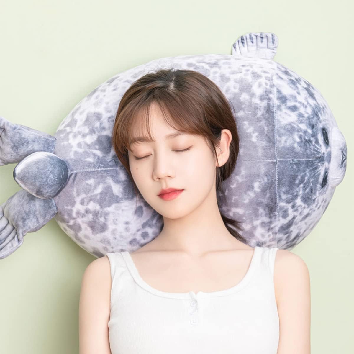 Almohada de peluche grande de 23.7 pulgadas: juguete de peluche sua...