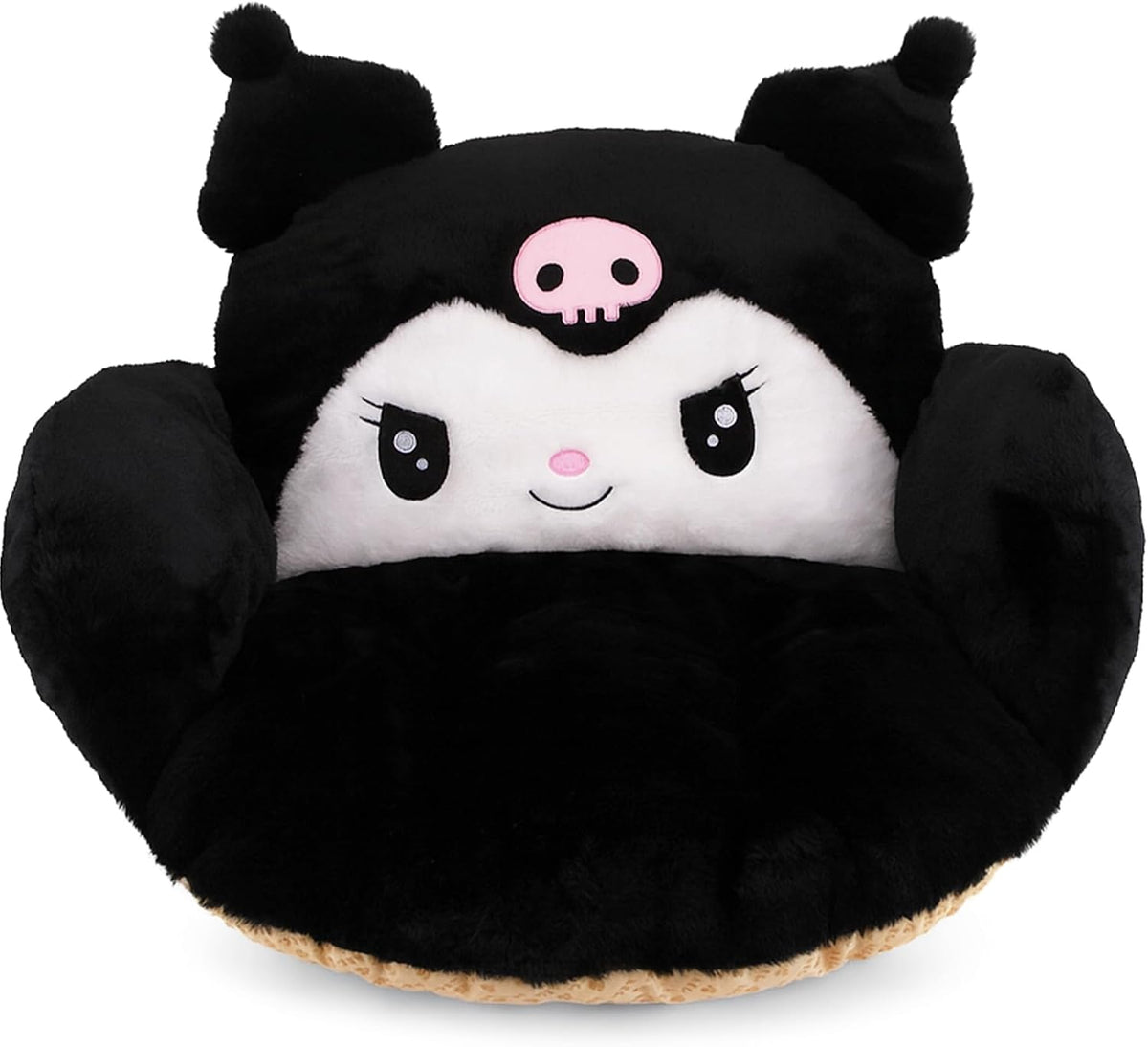 Juju - Cojín Kawaii negro \u2013 Decoración de habitación Kawaii \u...
