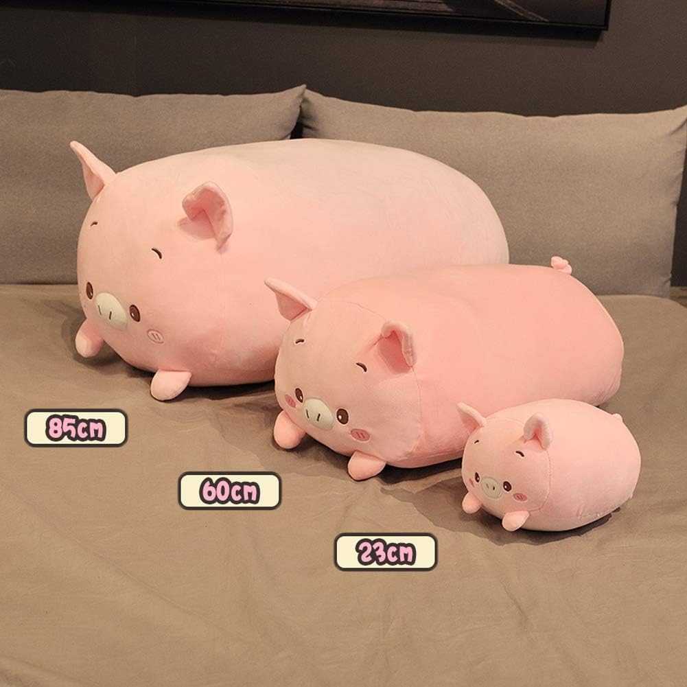 Jensquaify - Almohada de peluche de diseño de animales, para abrazar