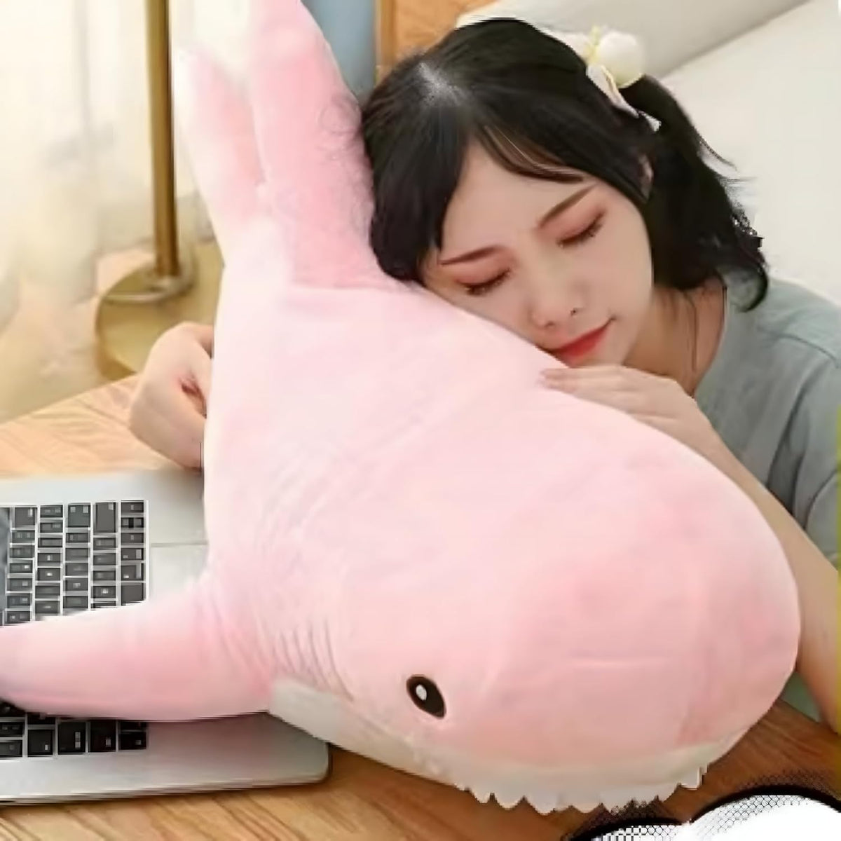 Ryttir Animales de Peluche de Tiburón Gigante XL de 31 Pulgadas, Al...