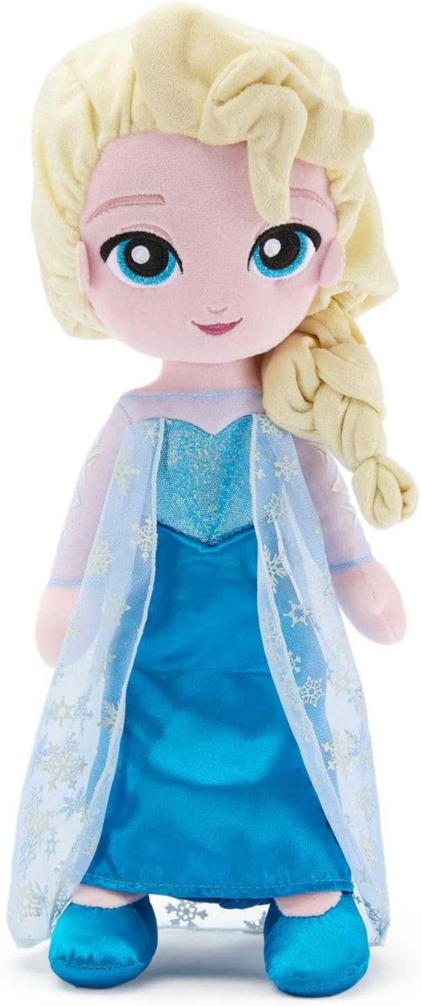 Disney Store Muñeca de peluche oficial de Elsa \u2013 Peluche de pr...