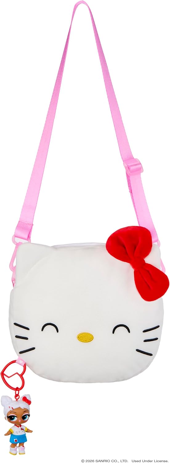 LOL Surprise Loves Hello Kitty and Friends - Peluche reversible gra...