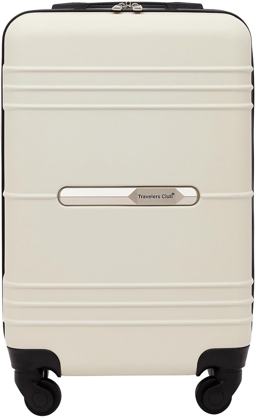 Travelers Club Equipaje de mano Richmond Spinner de 22", hueso